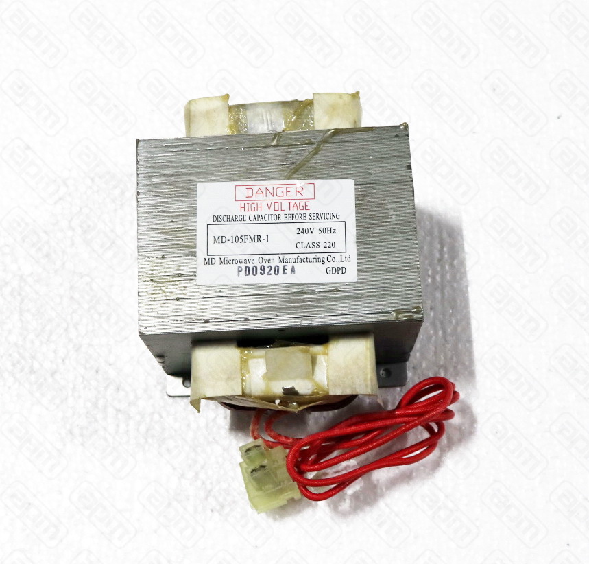 Трансформатор высоковольтный для микроволновой печи VX EMA34GTQ-S00E HVTRANSFORMER