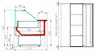 Витрина холодильная GC110 SL 20-1 с боковинами 0011-9006