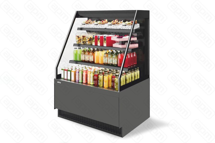 Витрина Кондитерская Vete II kub OF 90 АнтрацитСерый матовый T7016MVG033B7016M