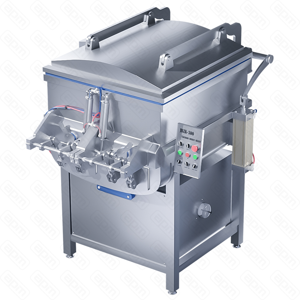 Вакуумный фаршемес JBZK-300 с Z-образными месильными органами