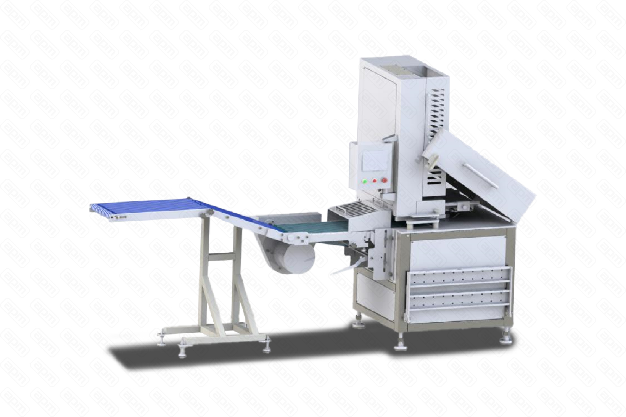 Автоматический слайсер QP-7470 с удлиннным транспортером