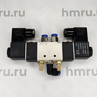 Пневмораспределитель 4V220-08220 в комлекте с коннекторами 2 шт