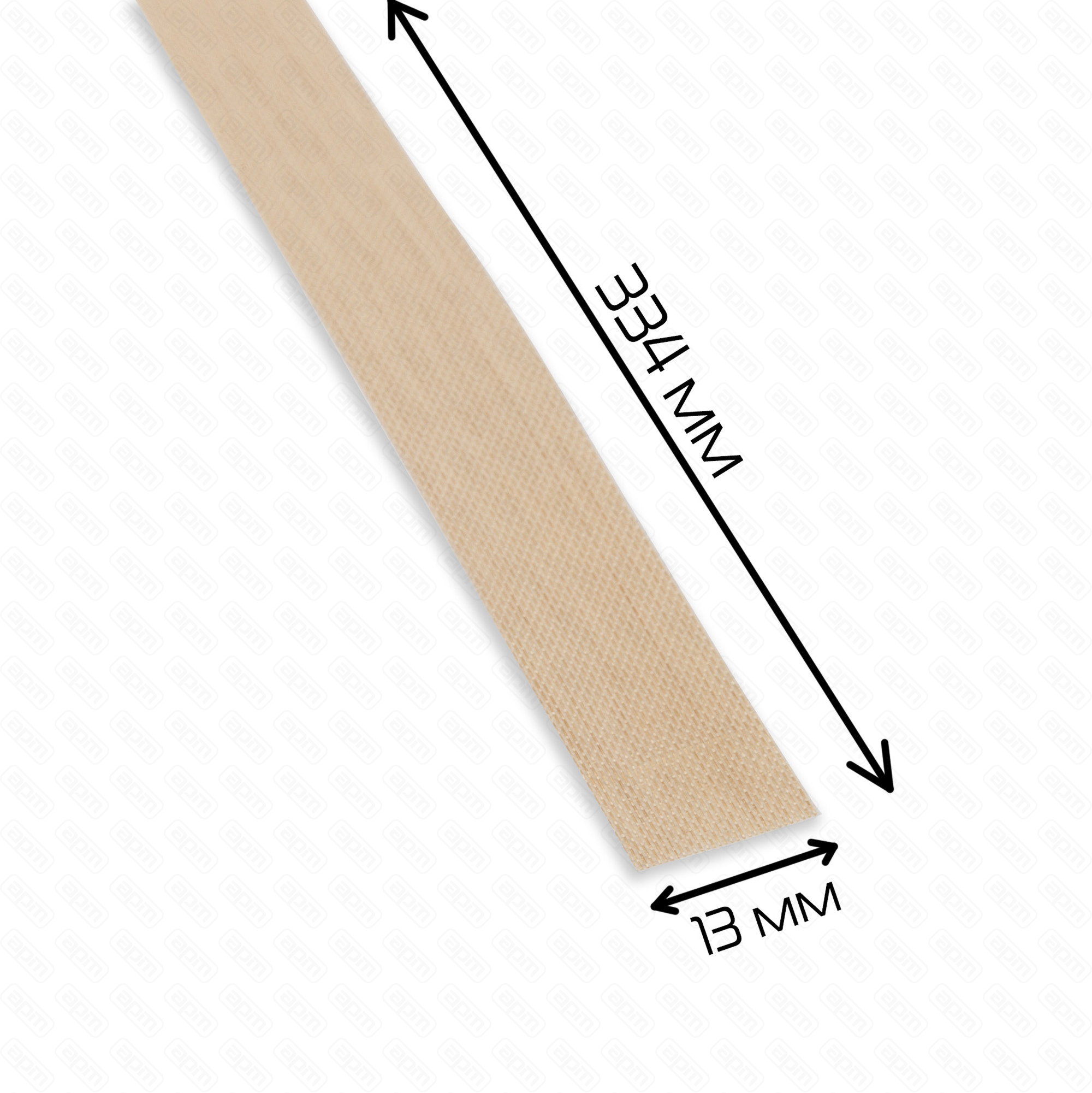 Тефлоновая полоса для DZ-290P самокл длина 334 мм ширина 13 мм толщина 013 мм