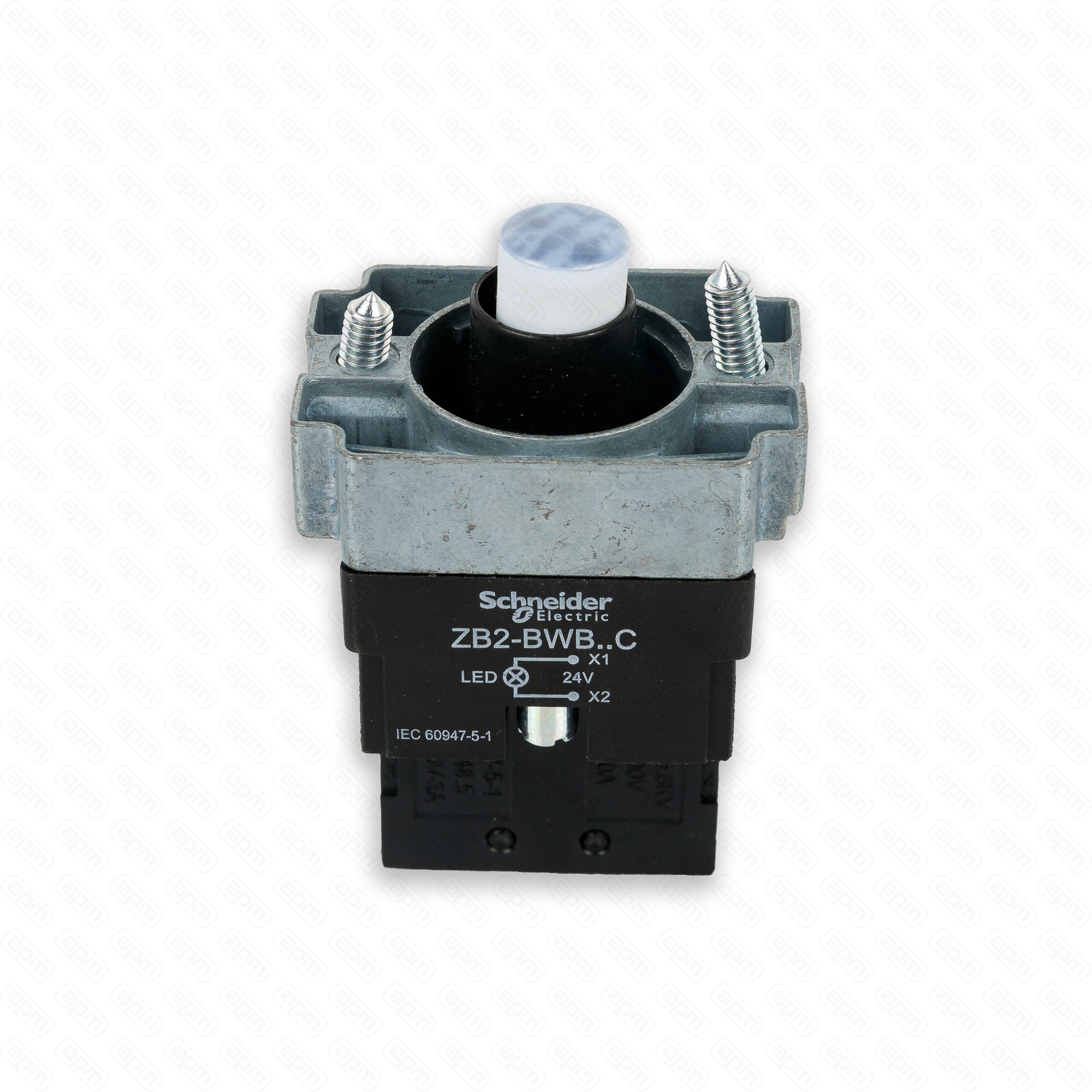 Кнопка с подсветкой контактная группа НР синяя панель управления BSF-5640LG