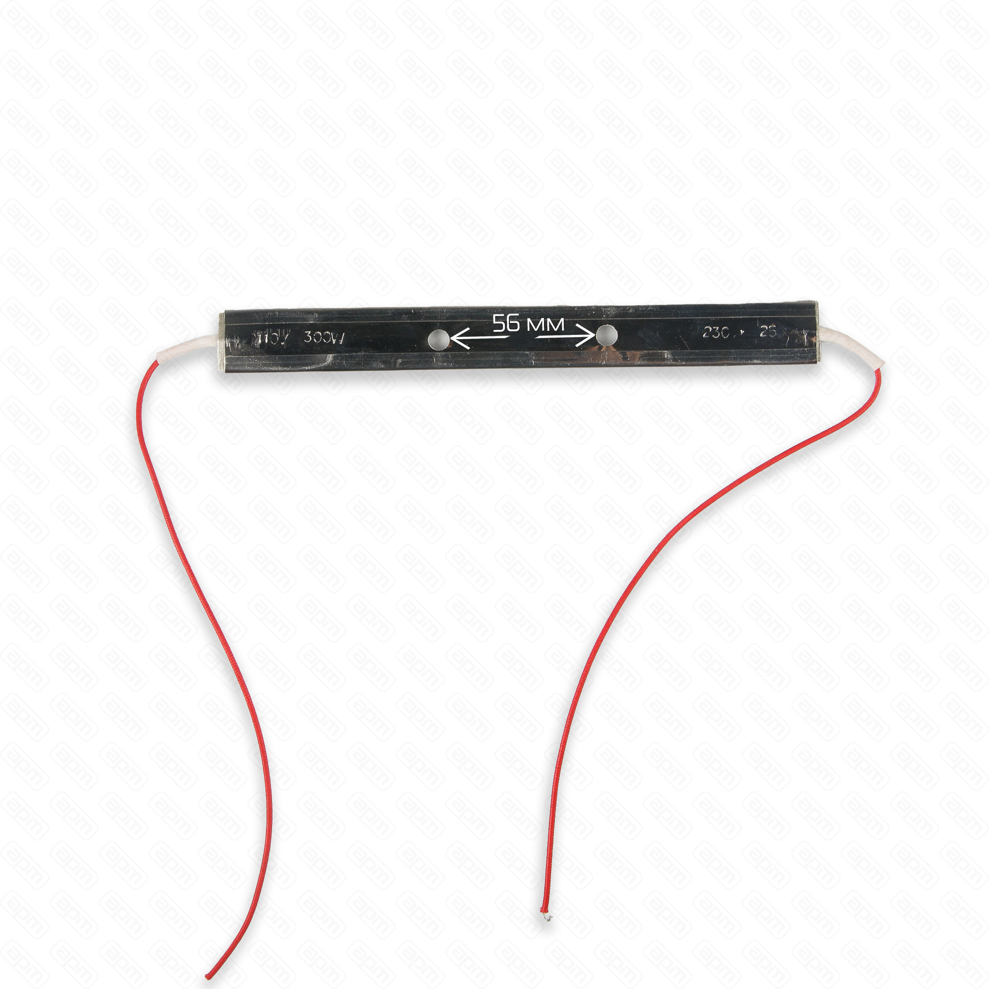 ТЭН плоский 110 В 300 Втразмер 2302335 мм