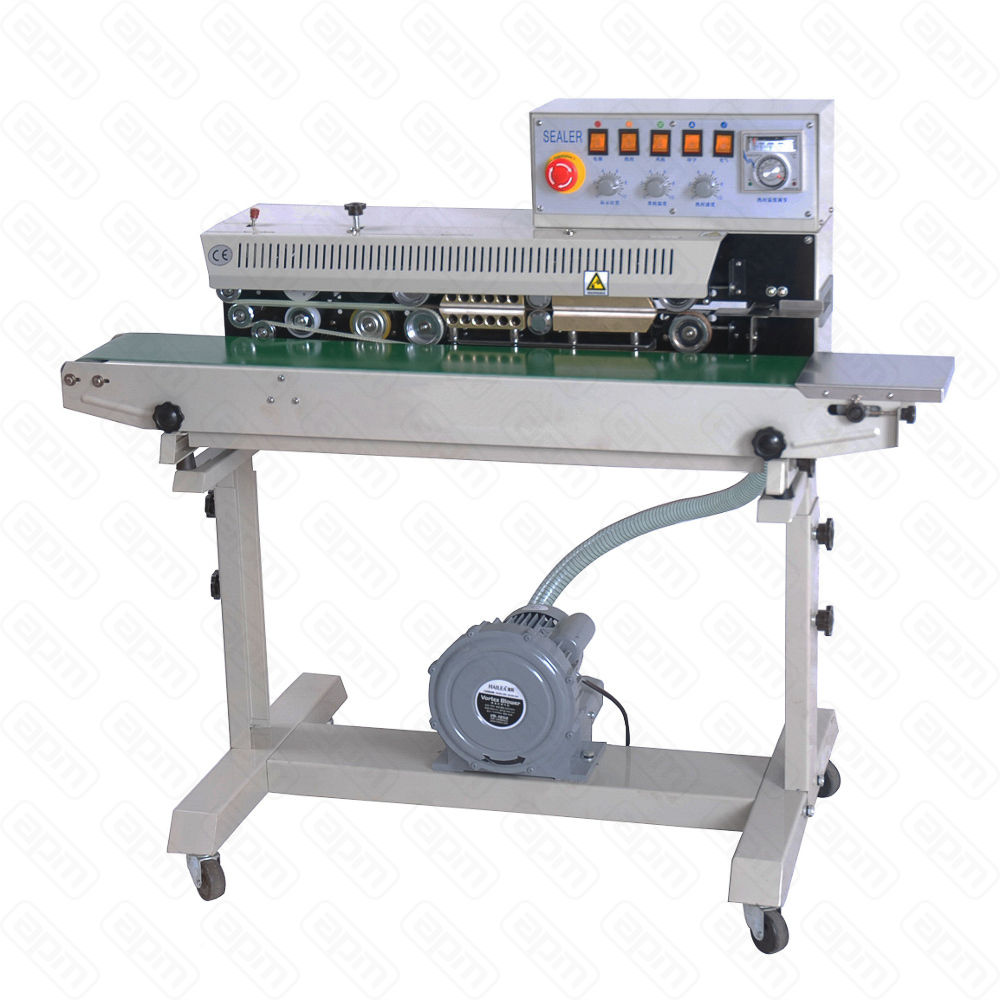 Роликовый конвейерный запайщик FRMQ-980III SS нерж