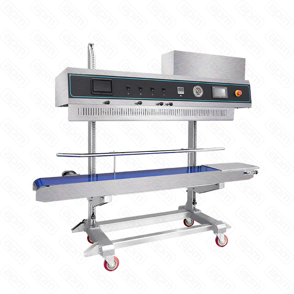 Вертикальный конвейерный запайщик FRP-1120LH SS нержкаплеструйный принтероткачканаполн возд