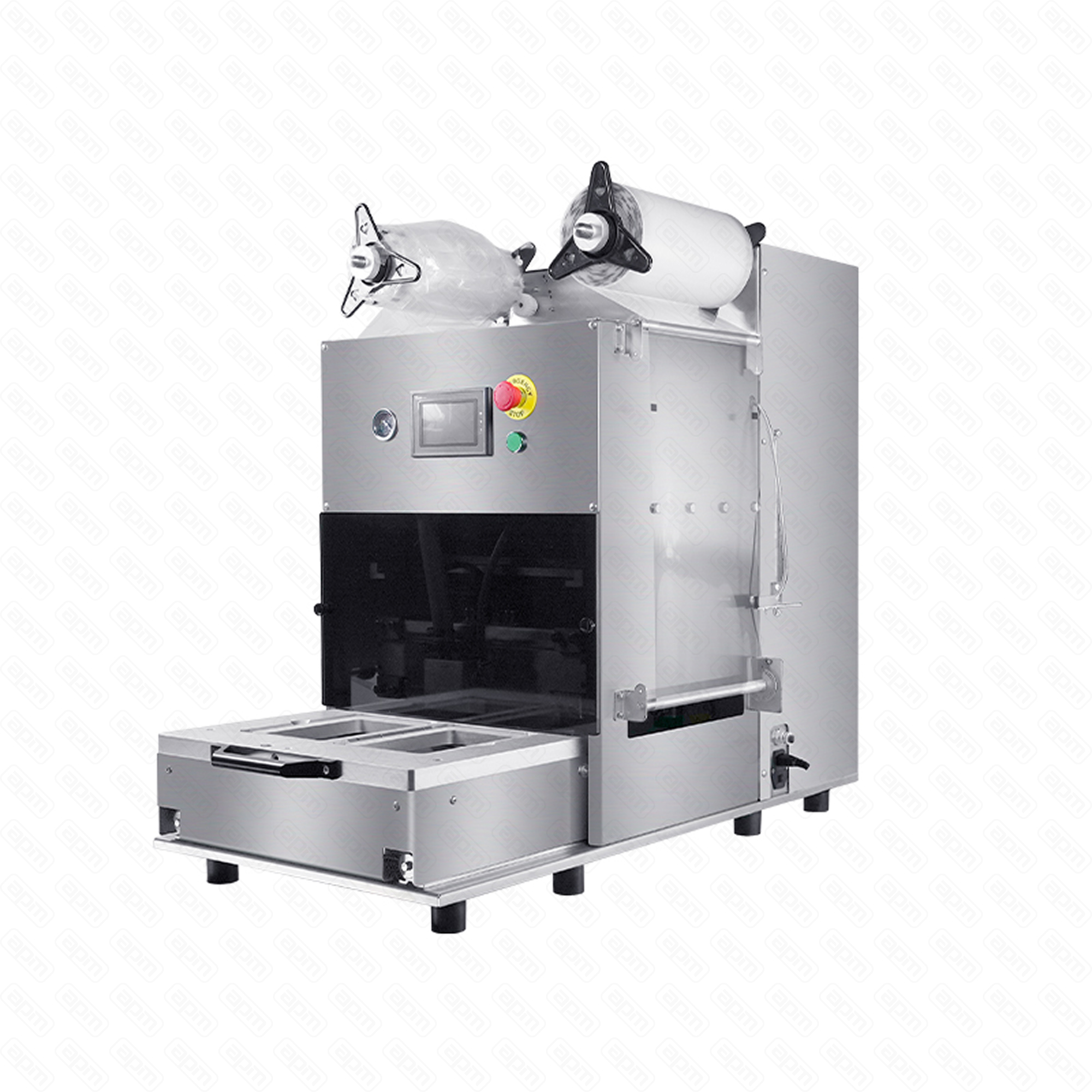 Вакуумный запайщик лотков с газонаполнением EV-272 210148120 мм 2 лотка за цикл