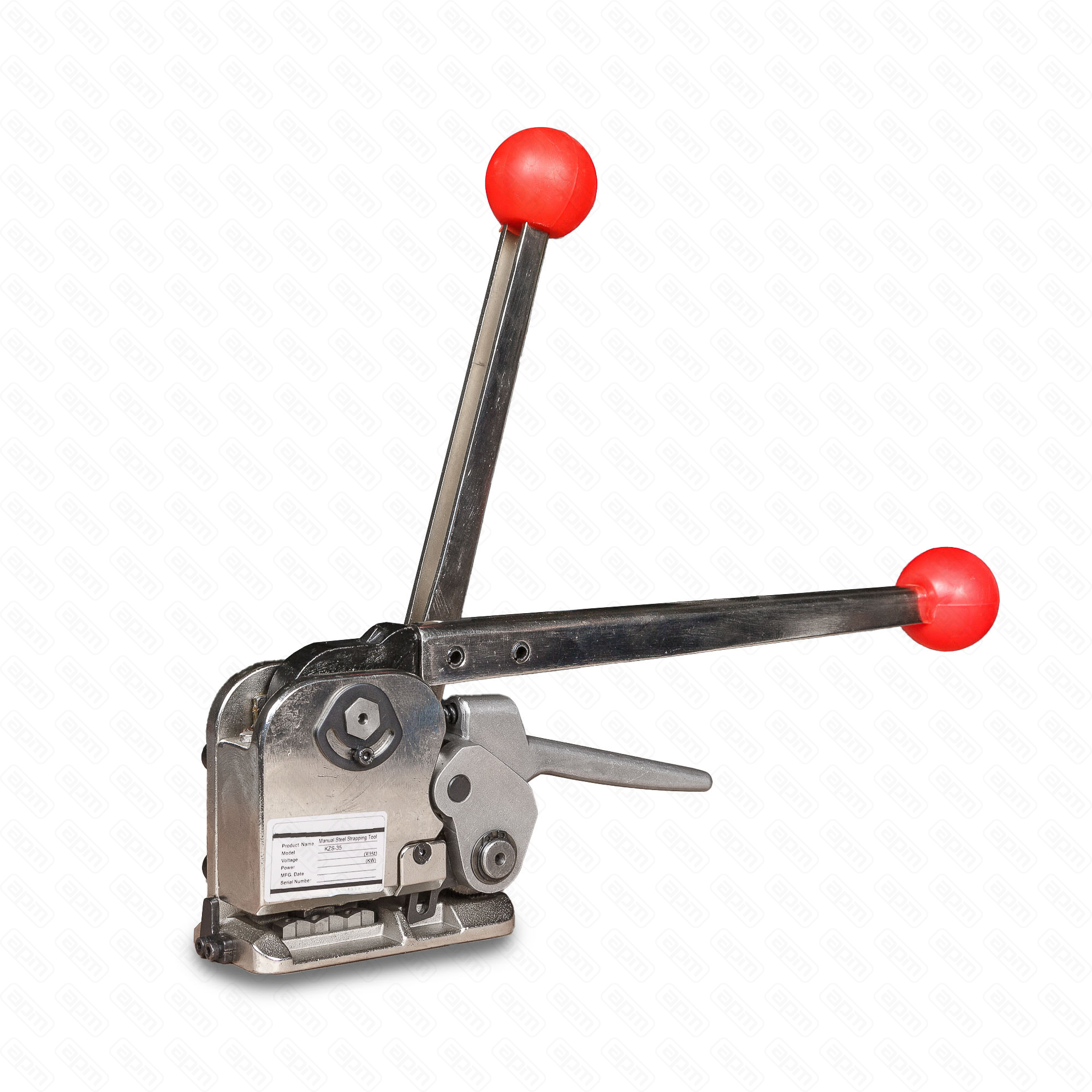 Стреппинг инструмент для стальной ленты комбинированный KZS-35