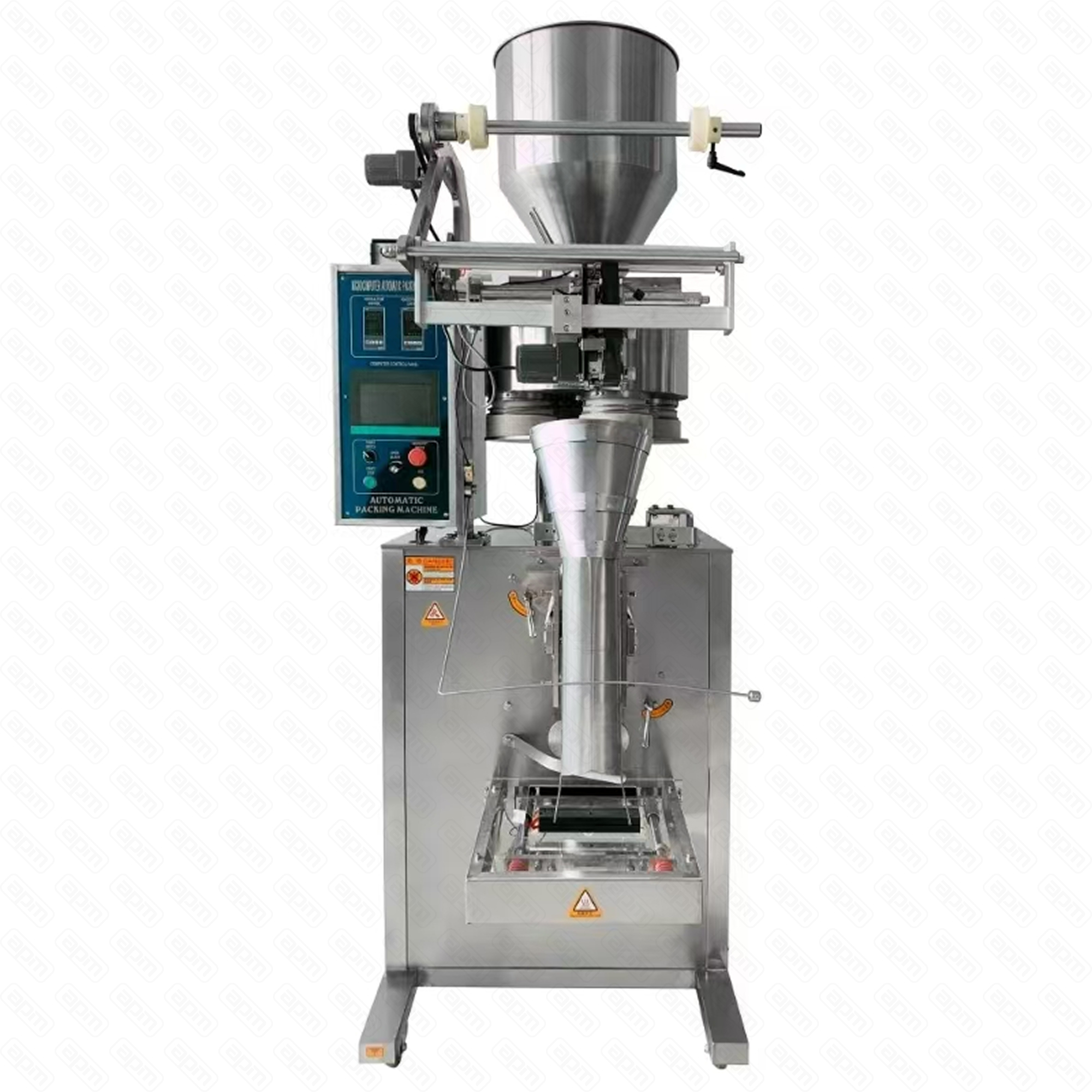 Автоматическая фасовочно-упаковочная машина DXDK-420RH-E нерж пакет-подушка 900-1100 мл W пленки 420 мм зубч нож