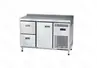 Стол холодильный среднетемпературный СХС-60-01 с бортом дверь ящики 12