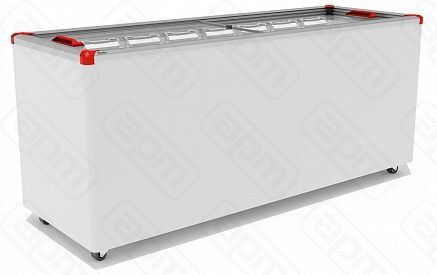 Ларь морозильный Фростор FG 700 C красный