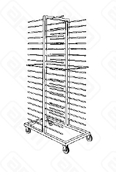 ТЕЛЕЖКА ДПЕЧИ ZANOLLI ROTOR WIND 5EG