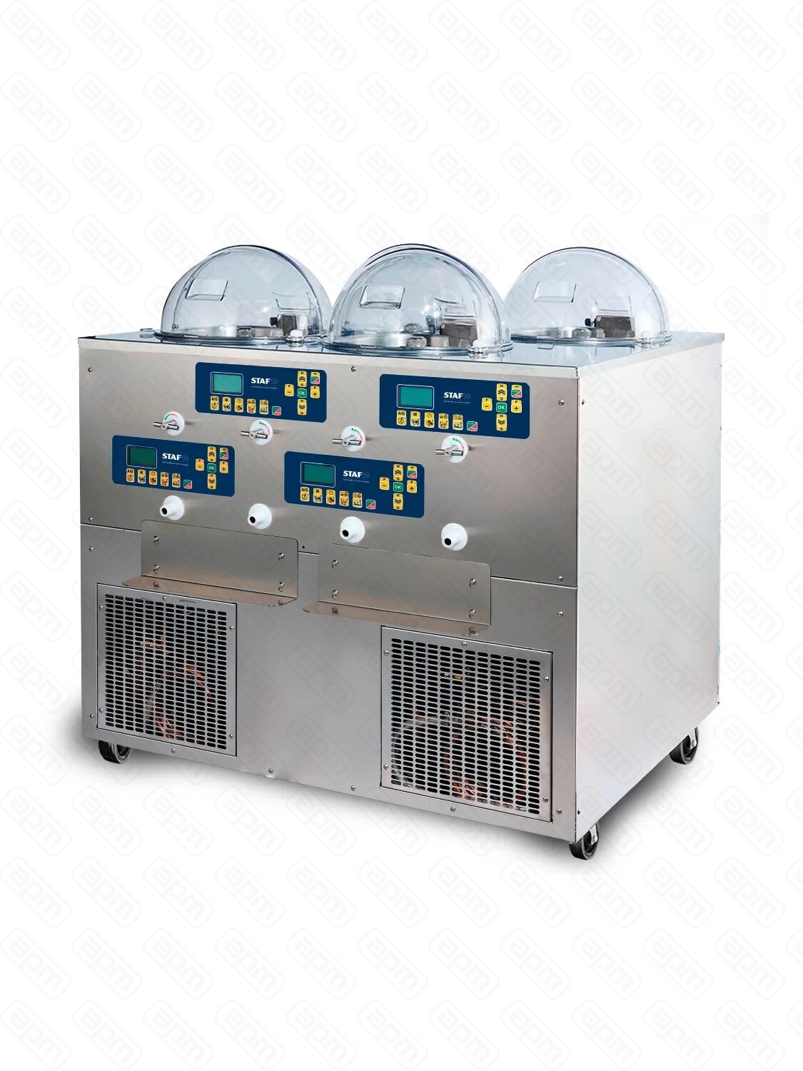 ФРИЗЕР ВИТРИНА ДЛЯ МОРОЖЕНОГО НА 4 ВКУСА STAF59 GLS4W-00001