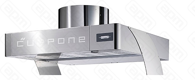 ЗОНТ ВЫТЯЖНОЙ ДЛЯ ПЕЧИ ДЛЯ ПИЦЦЫ CUPPONE DONATELLO KDN635 AS