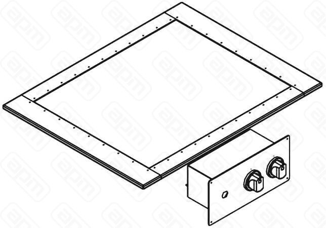 ПЛИТА СТЕКЛОКЕРАМИКА ВСТР KOGAST EAD-2C-DI