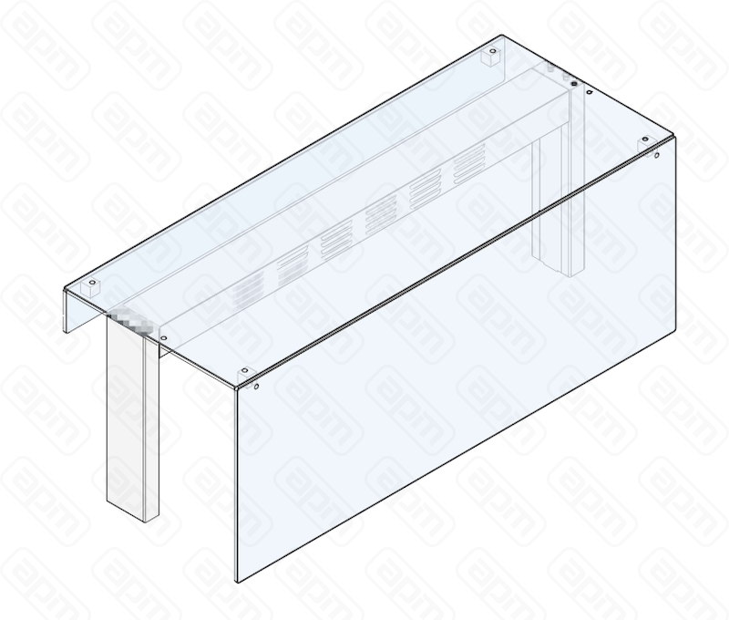 НАДСТРОЙКА НАСТОЛЬНАЯ APACH CHEF LINE LD9109201104