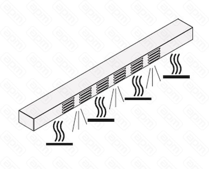 ЭЛЕМЕНТ ПОДСВЕТКИ И ПОДОГРЕВА APACH CHEF LINE LD9109902100