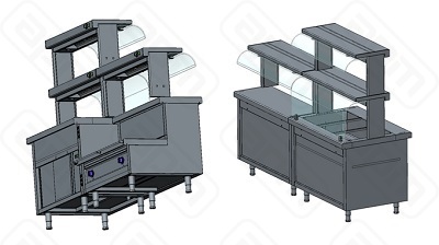 ПОЛКА ДЛИНИИ РАЗДАЧИ KOGAST ST-1N-140LGZR