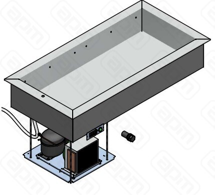 ПРИЛАВОК ХОЛОД ENOFRIGO BASE RF 1400 ВСТРАИВАЕМЫЙ