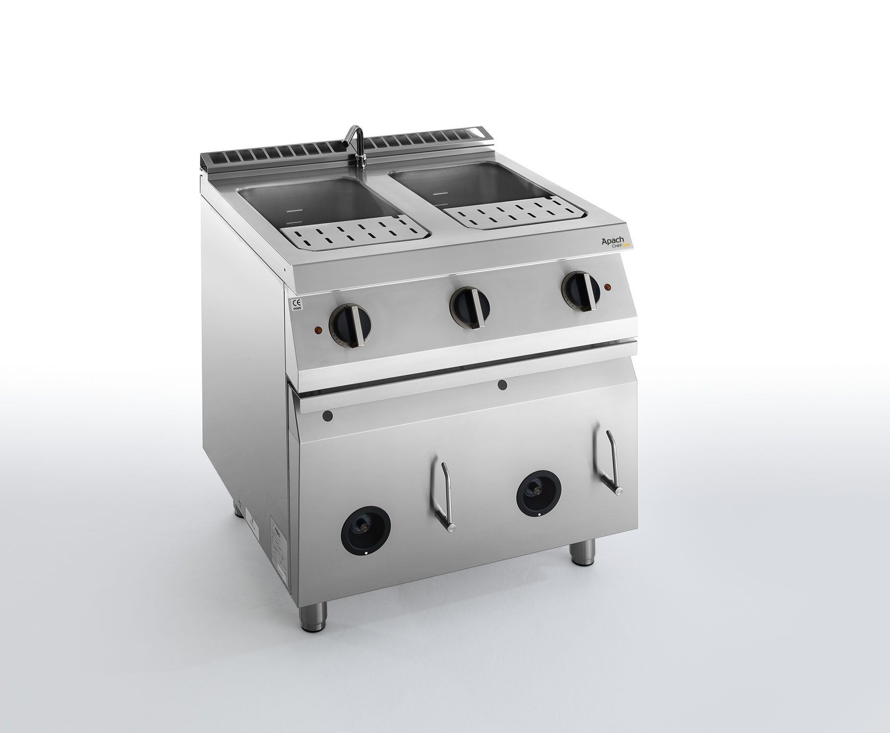 МАКАРОНОВАРКА ГАЗОВАЯ 700 СЕРИИ APACH CHEF LINE SLPCG87АCS