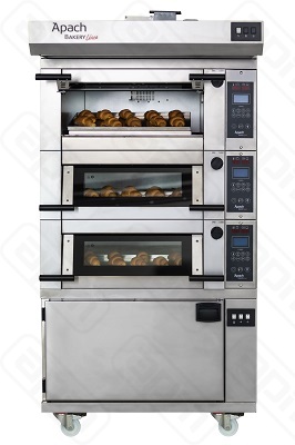 ПЕЧЬ ПОДОВАЯ С РАССТОЙКОЙ APACH BAKERY LINE E2LK2P DPBI-T