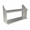 ПОЛКА НАСТЕННАЯ ДВУХ-УРОВНЕВАЯ ПК2-10040
