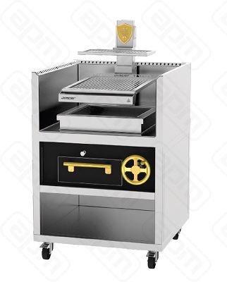 ГРИЛЬ ОТКРЫТЫЙ JOSPER BASQUE PVJ-50-1-1-MB