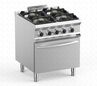 ПЛИТА ГАЗОВАЯ 4 КОНФОРОЧН 700 СЕРИИ APACH CHEF LINE GLRRG77FEP XL