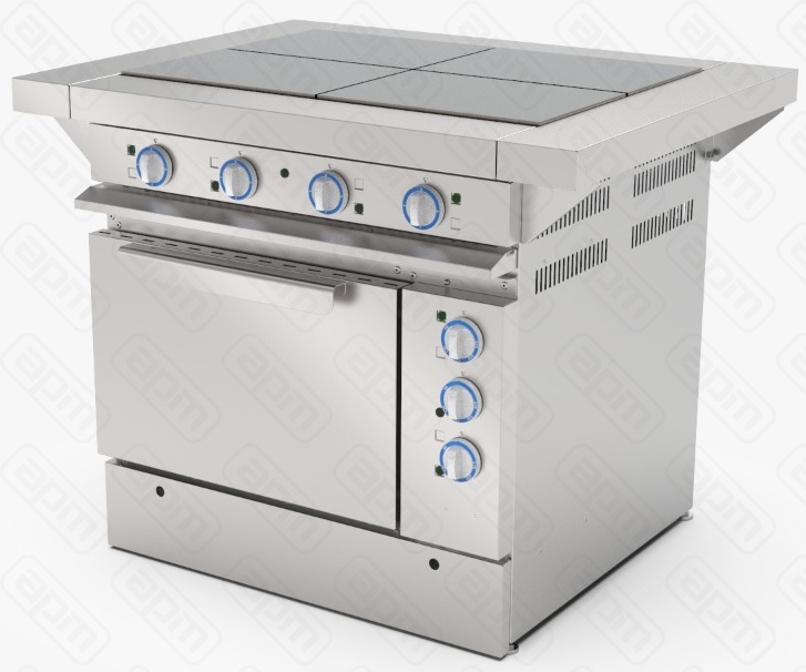 ПЛИТА ЭЛЕКТРИЧЕСКАЯ 4 КОНФ ТРАДИЦИЯ ЭПШЧ-9-4-18-06