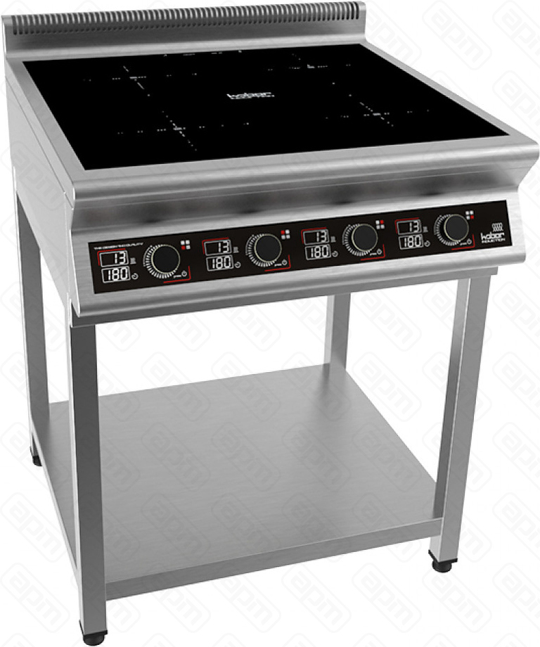 ПЛИТА ИНДУКЦИОННАЯ 4 КОНФ 700 СЕР КОБОР I7-4S