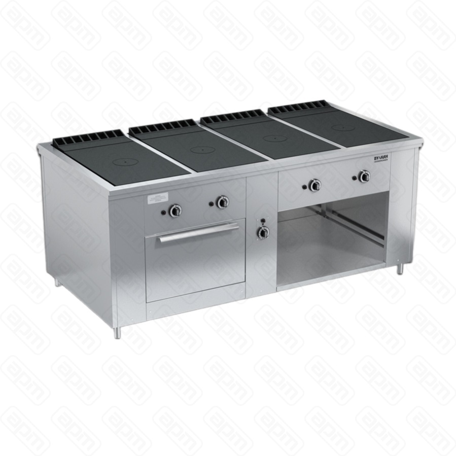 ПЛИТА ГАЗОВАЯ ВУЛКАН-HEIDEBRENNER ПРГ-IIA-4С ДШ Maxi АРТ82431