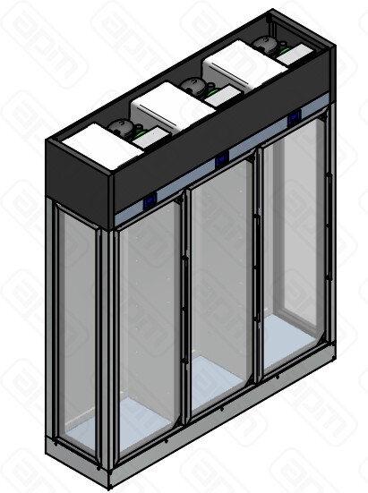 ШКАФ ВИННЫЙ ENOFRIGO WINE LIBRARY 20 3V DX-SX 3P H2600 VT OPT20001ПОЛКИ RПОЛКИ CПОЛКИ A