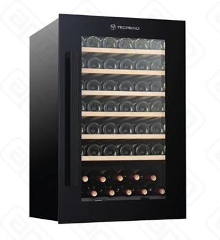 ШКАФ ВИННЫЙ ВЕНТМЕТАЛ TECFRIGO SOMMELIER 51 PLUS FG ЧЕРНЫЙ