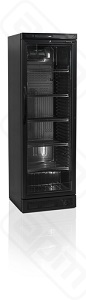 ШКАФ ХОЛОДИЛЬНЫЙ СО СТЕКЛОМ TEFCOLD CEV425 BLACK