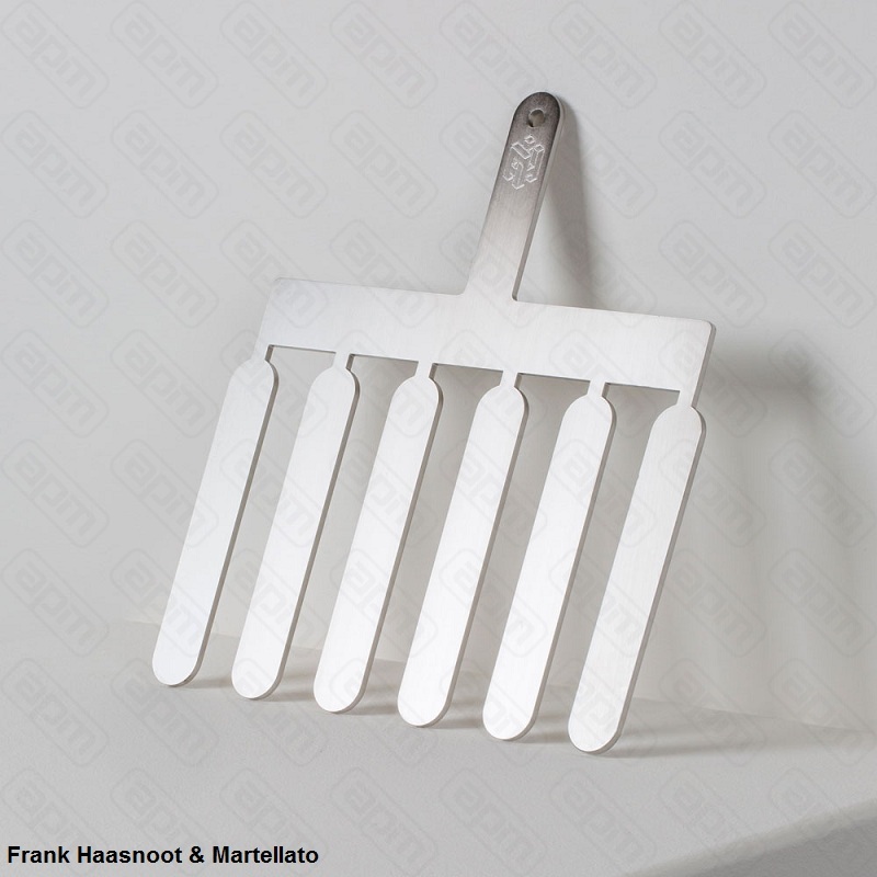 Трафарет для декора LEAF ECLAIR COMB 12х25см нержсталь дизайн - Frank Haasnoot 20FH04