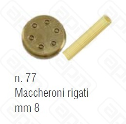 ПРЕСС-ФОРМА SIRMAN MACCHERONI RIGATI 8 ММ 28180077