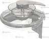 КРЫШКА В СБОРЕ ДЛЯ БЛИКСЕРА ROBOT COUPE 29488